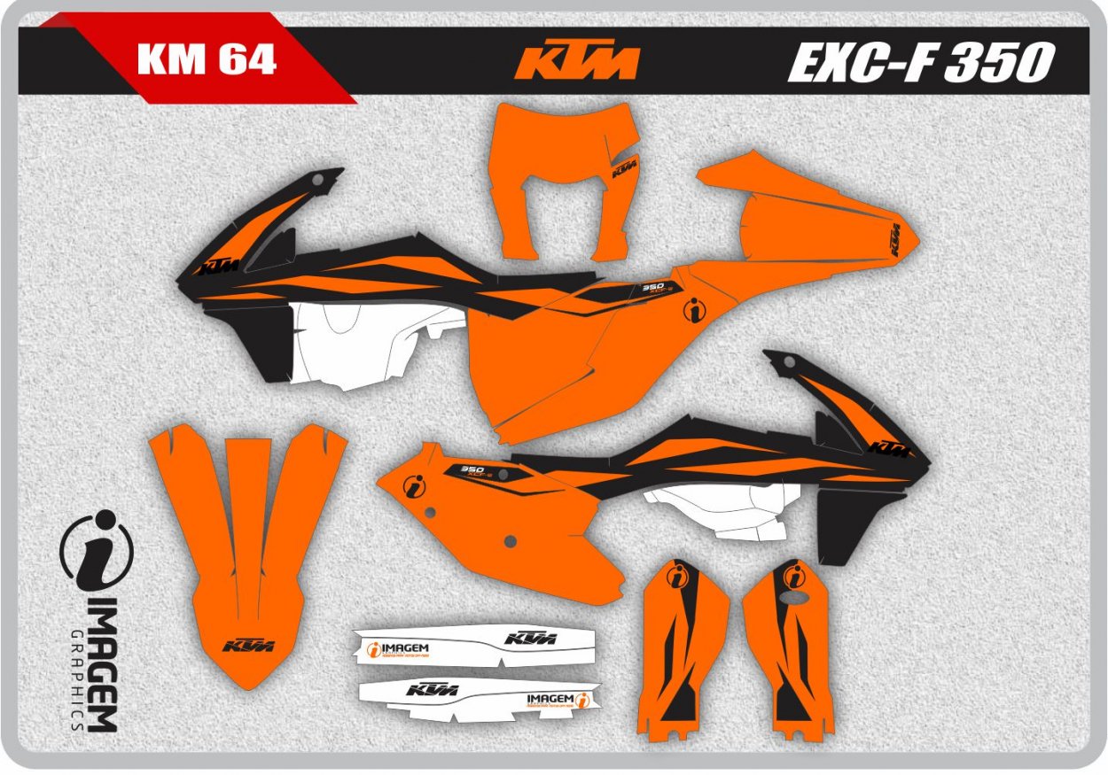 KM 64 KTM EXC-F 350