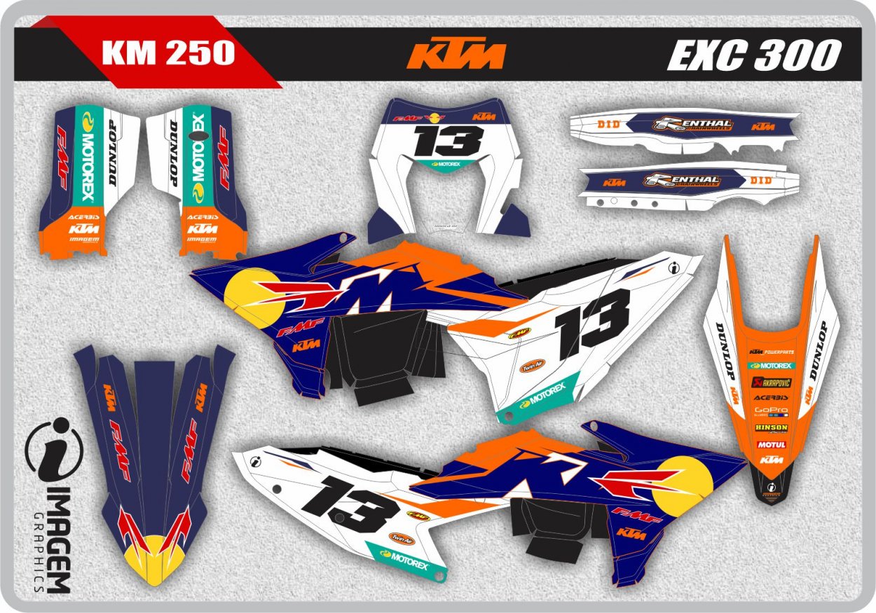 KM 250 KTM EXC 300