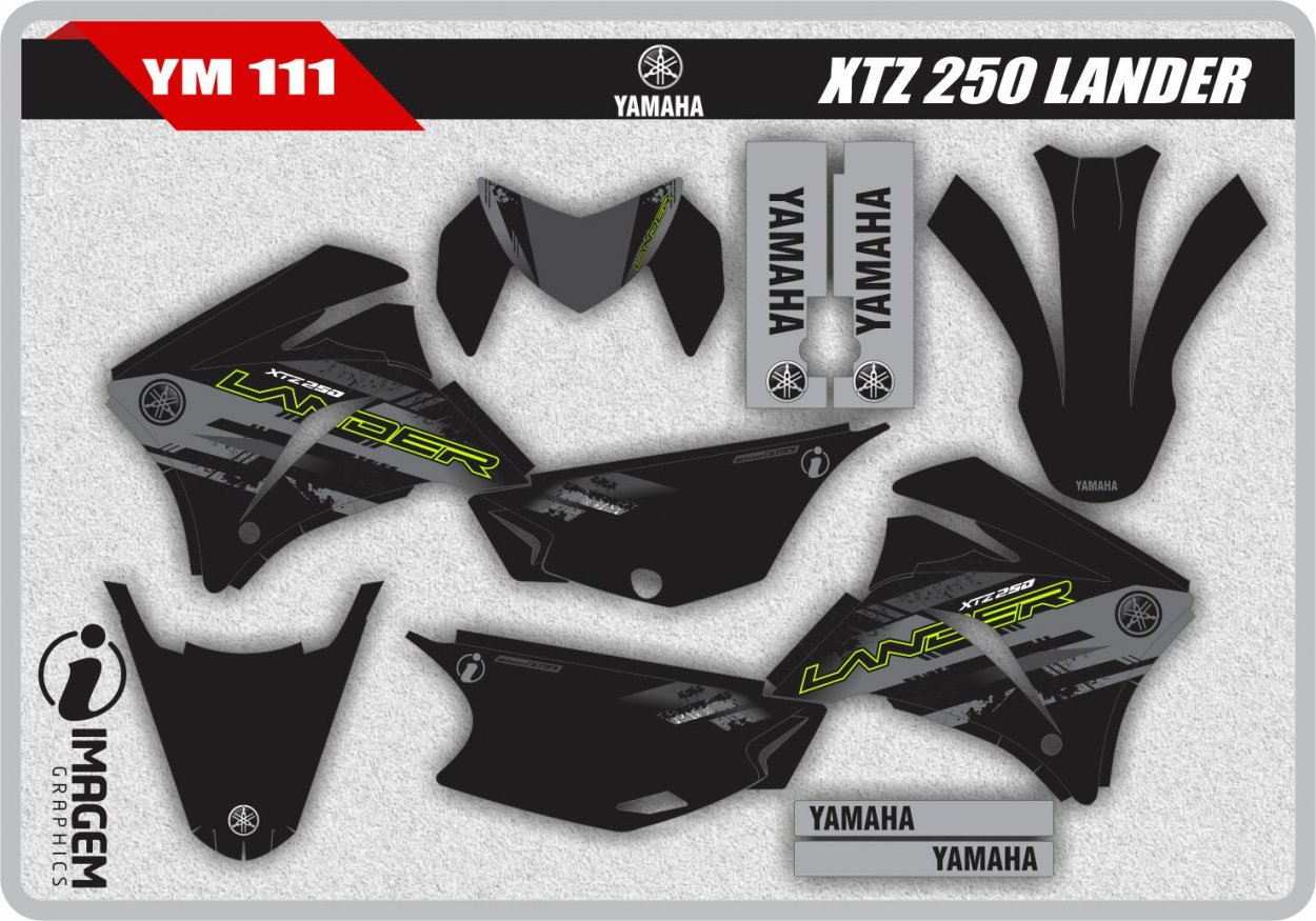 YM 111 XTZ 250 F