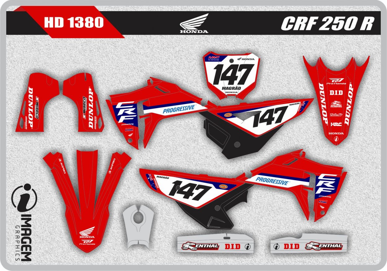 HD 1380 CRF 250 R