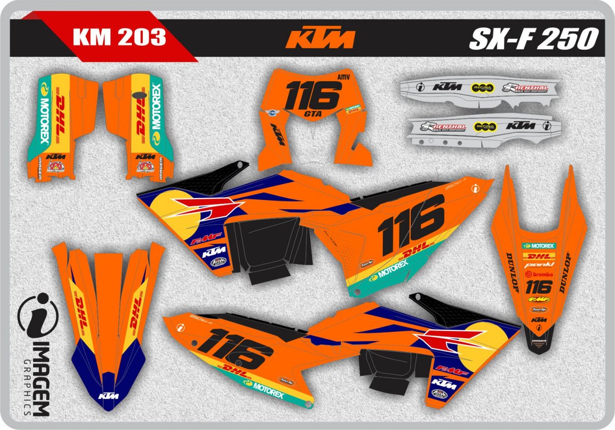 KM 203 KTM SX-F 250