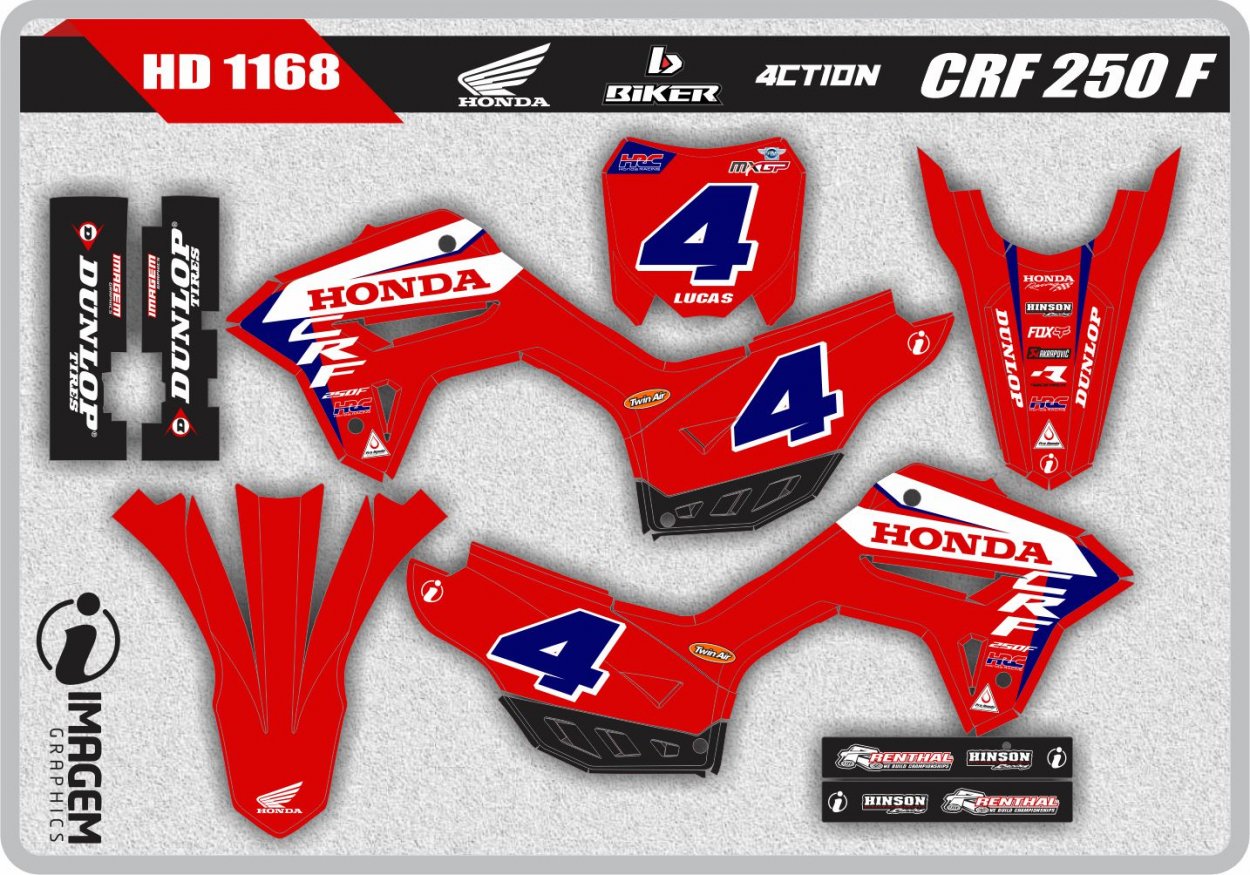 HD 1168 CRF 250 F 