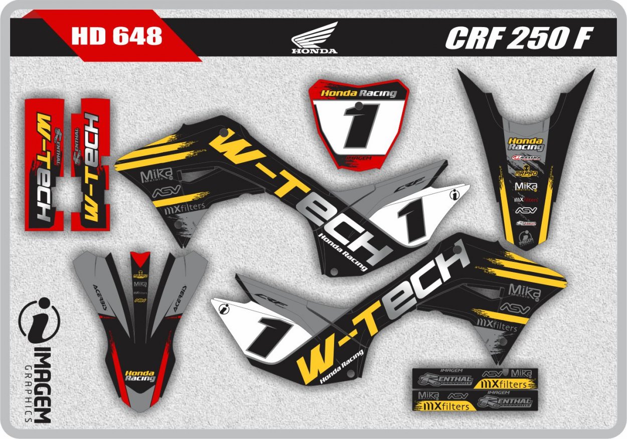 HD 648 CRF 450 R