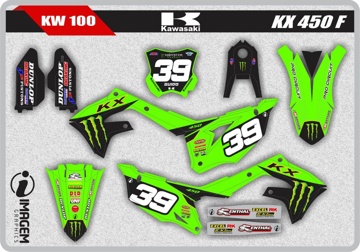 KW 100 KX 450 F