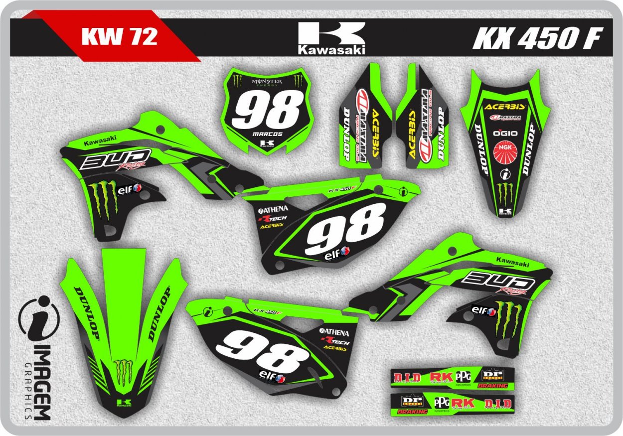 kw 72 KX 450 F