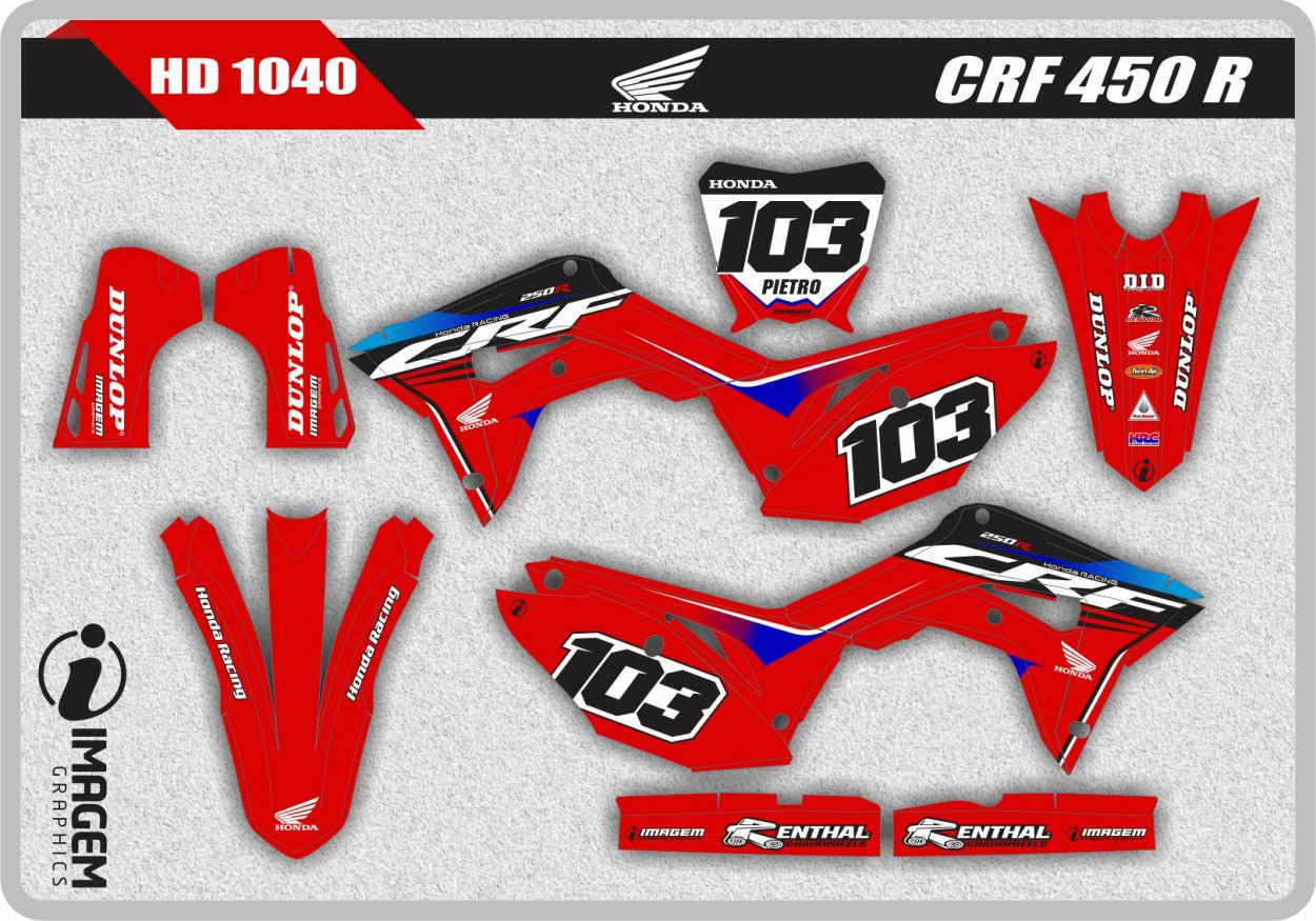 HD 1040 CRF 250 R