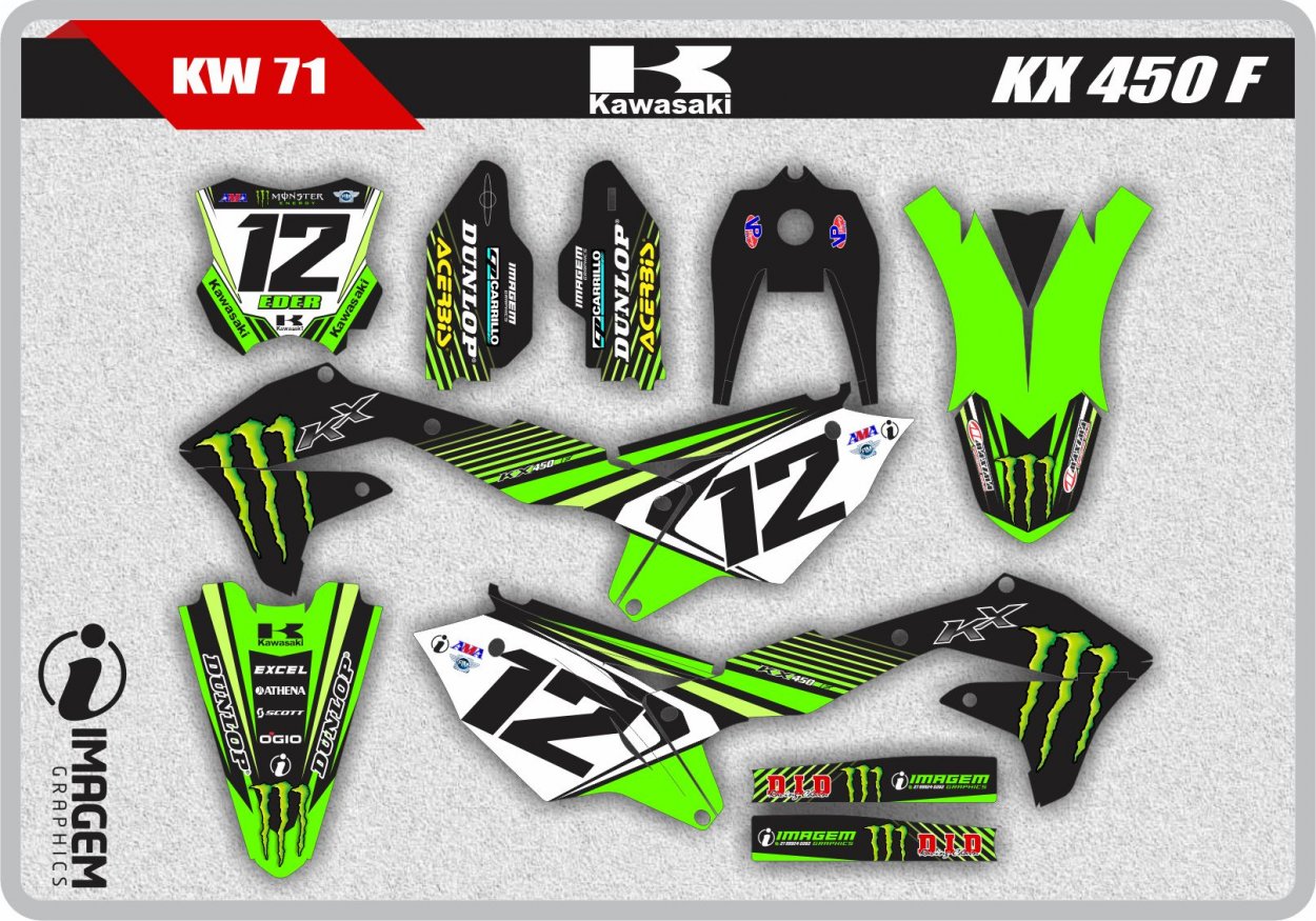 KW 71 KX 450 F