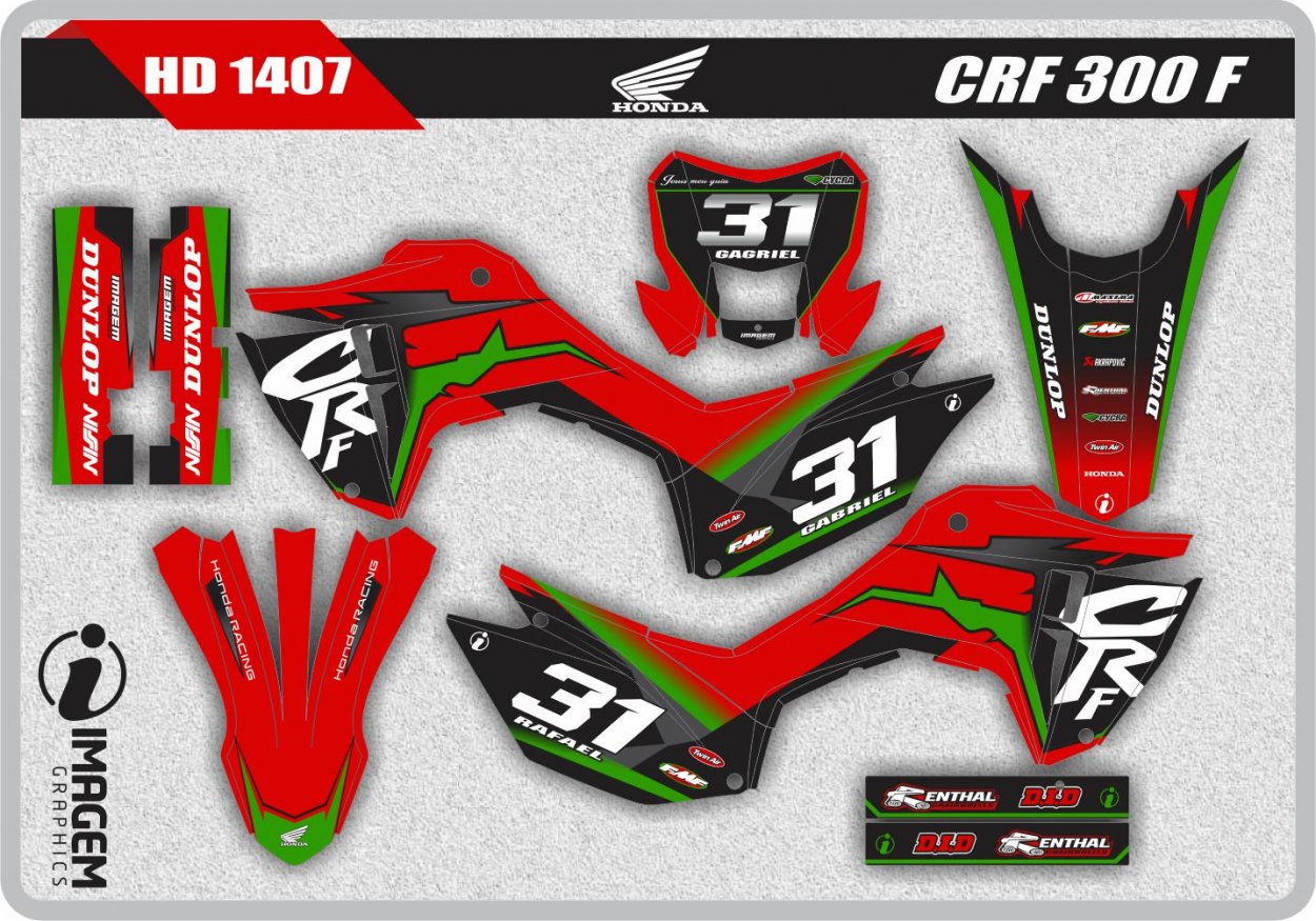 HD 1407 CRF 300 F
