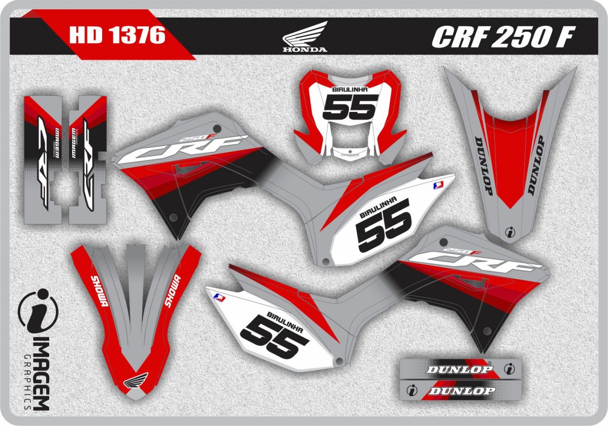 HD 1376 CRF 250 F