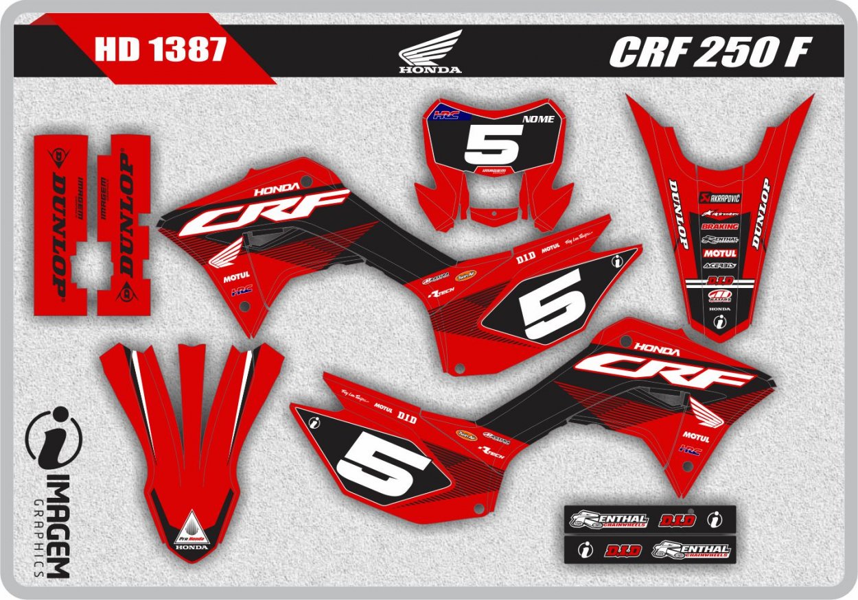 HD 1387 CRF 250 F