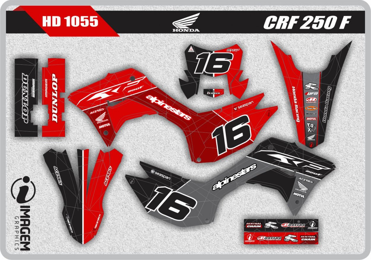 HD 1055 CRF 250 F