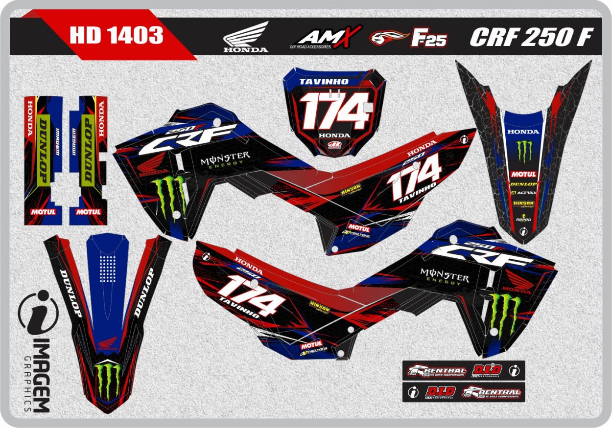 HD 1403 CRF 250 F