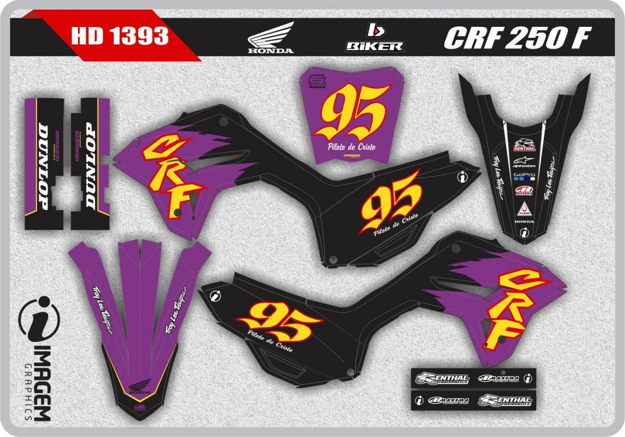 HD 1393 CRF 250 F