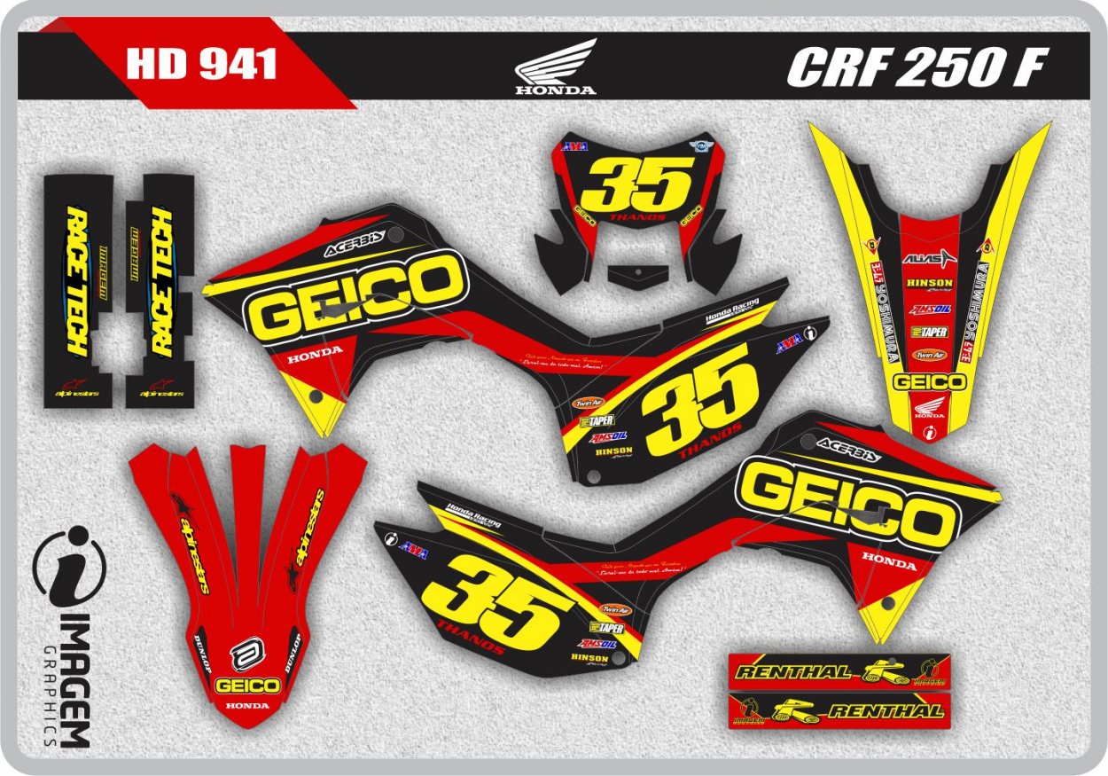 HD 941 CRF 250 F