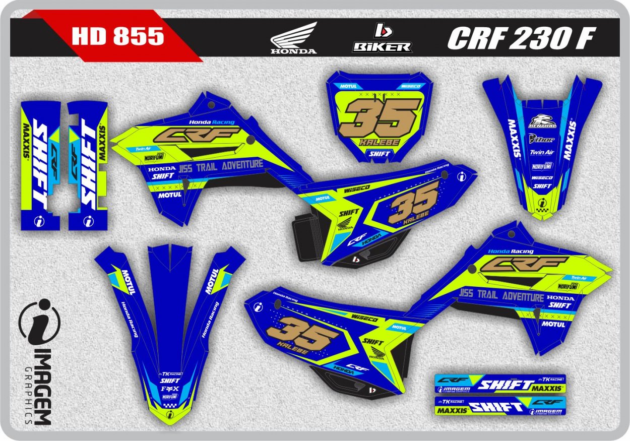 HD 855 CRF 230 F
