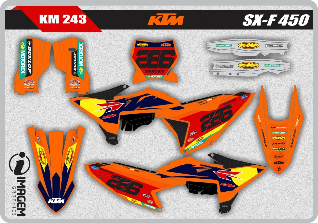 KM 243 KTM SX-F 450