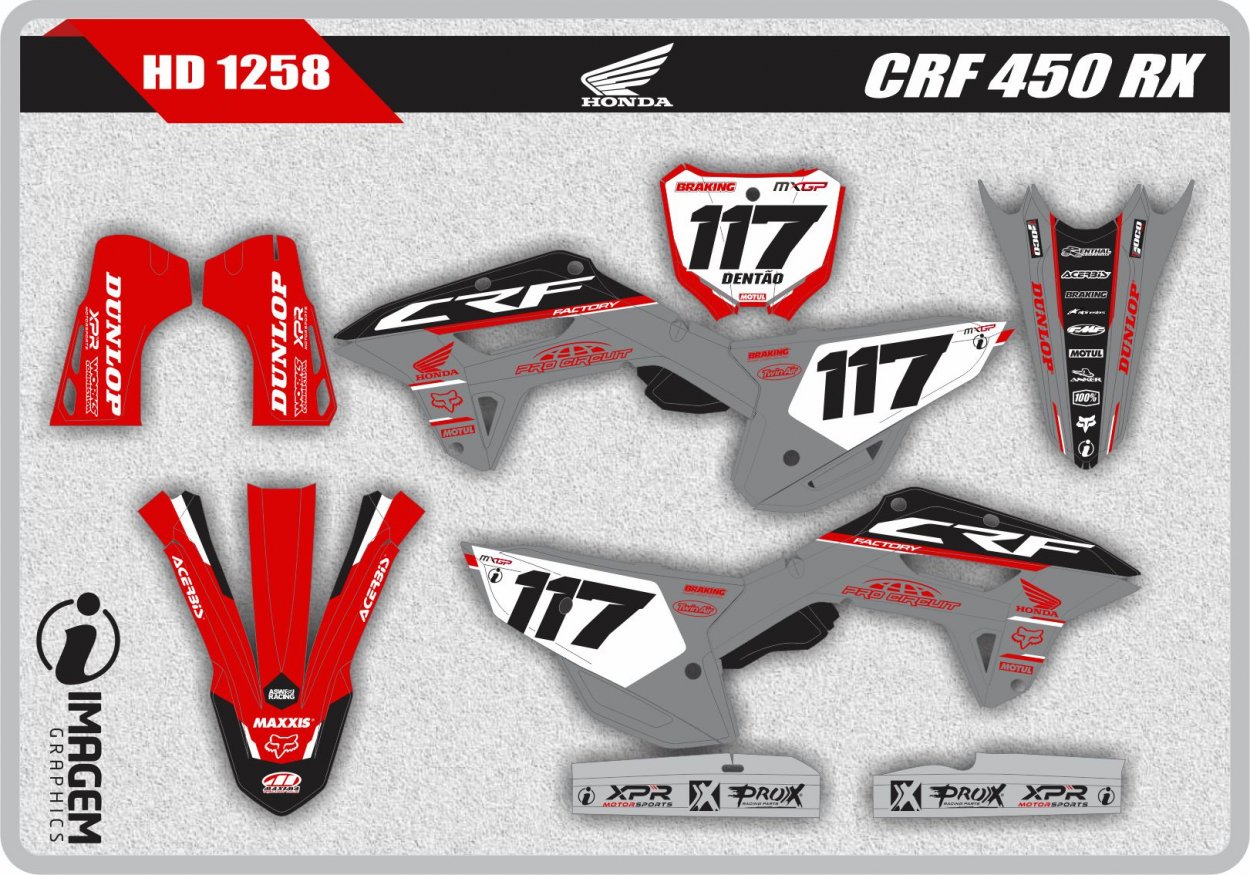 HD 1256 CRF 450 R