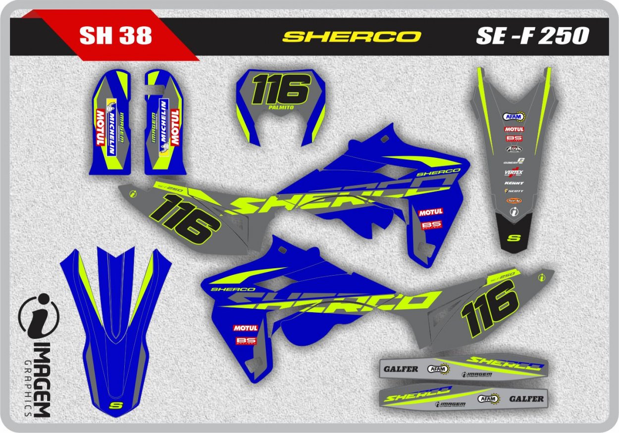 SH 38 SHERCO SE-F 250