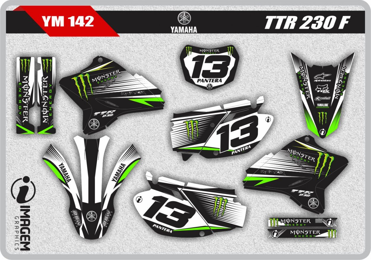 YM 142 TTR 230 F