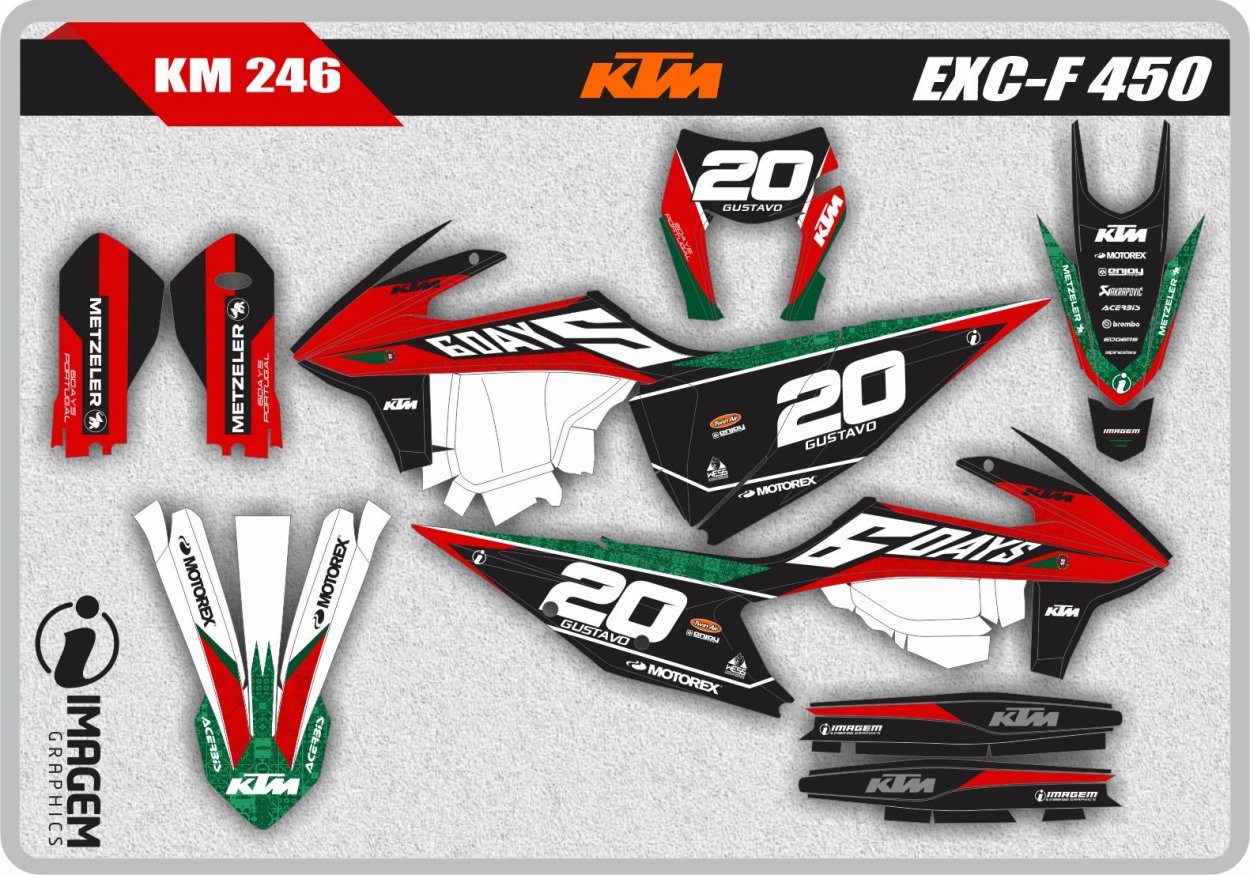 KM 246 KTM EXC-F 450