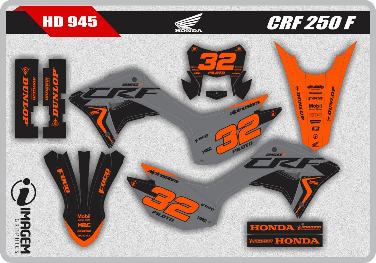 HD 945 CRF 250 F