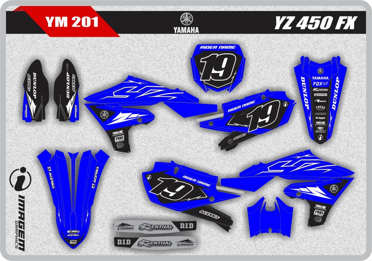 YM 201 YZ 450 FX