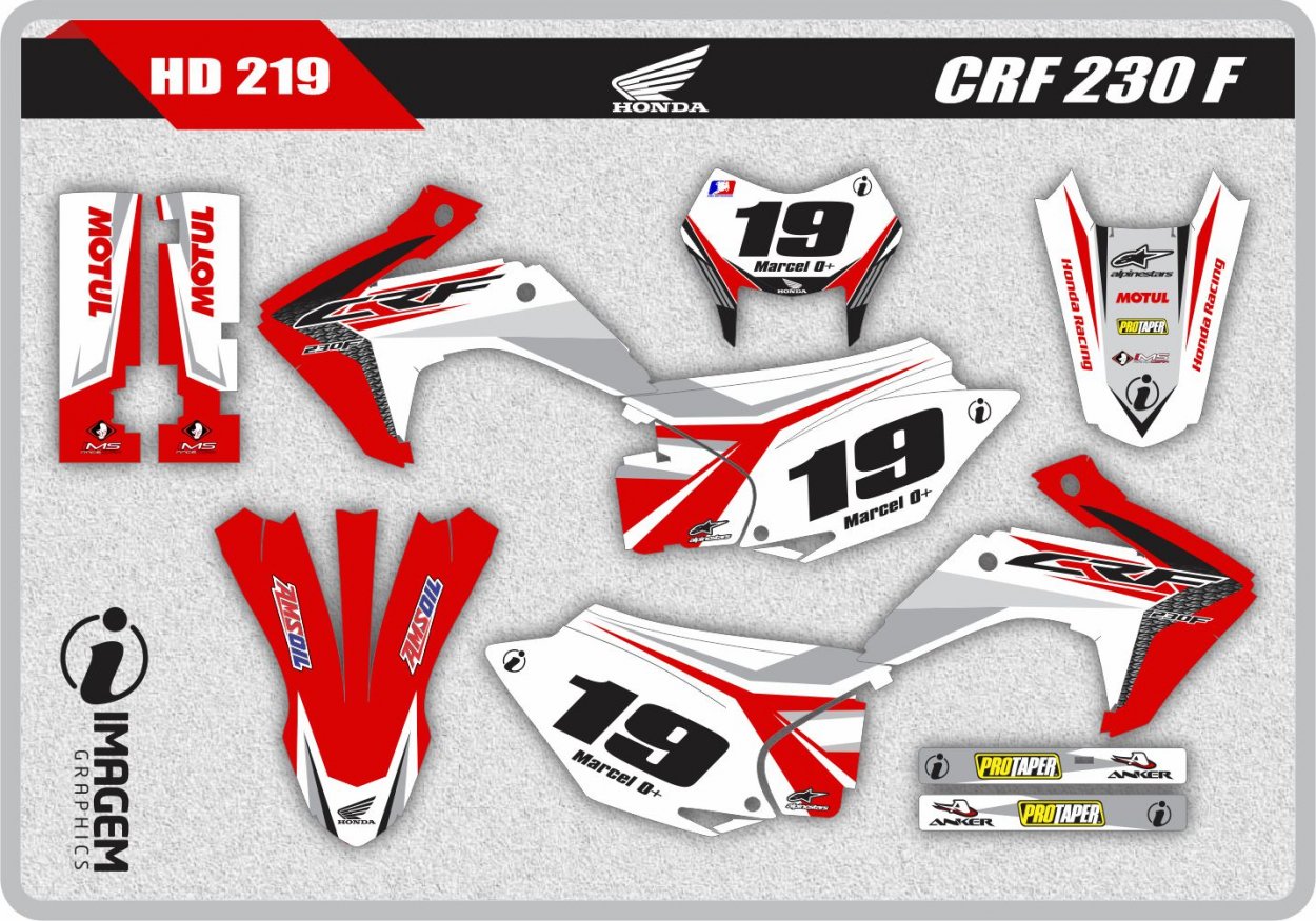 HD 219 CRF 230 F