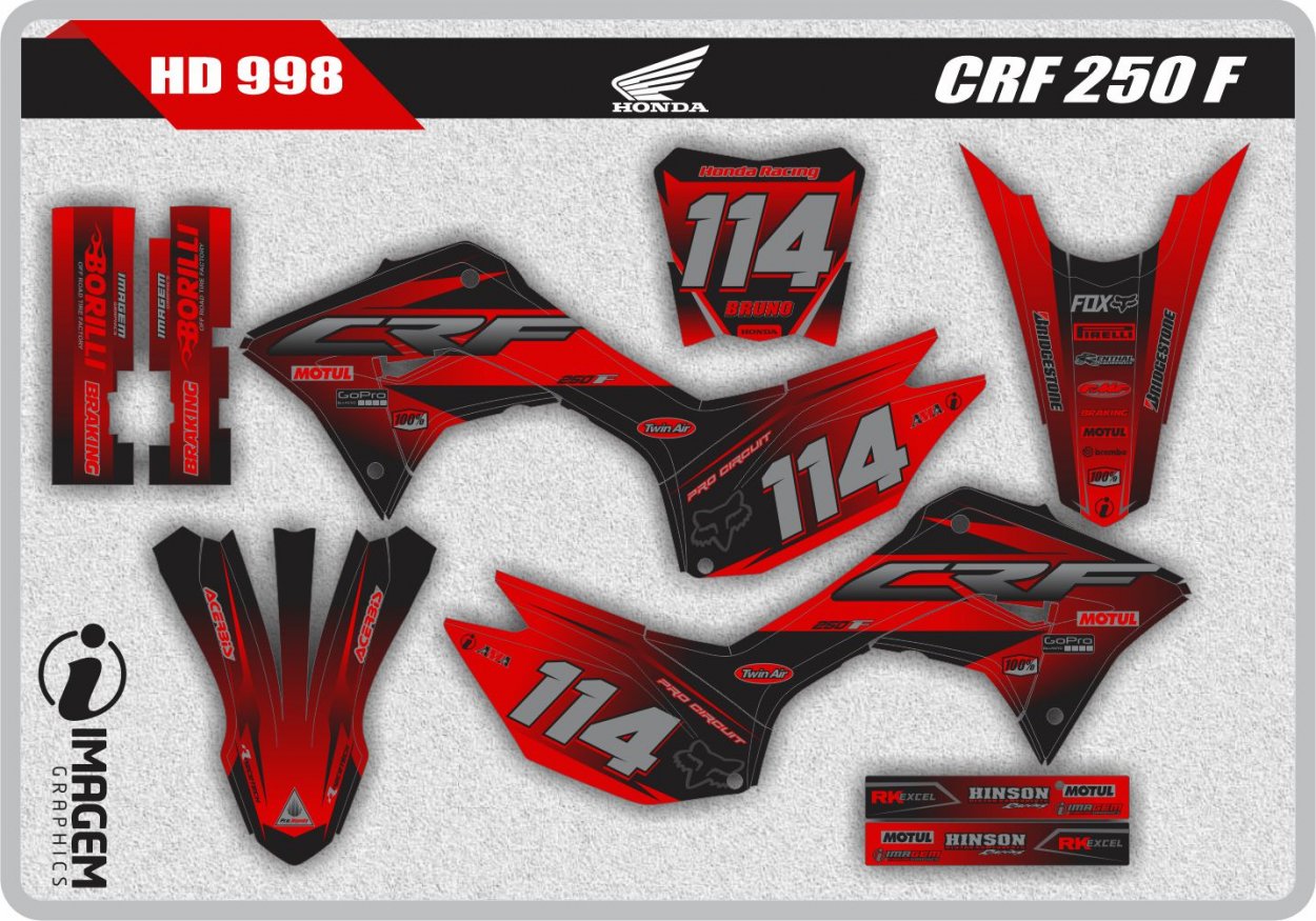 HD 998 CRF 250 F