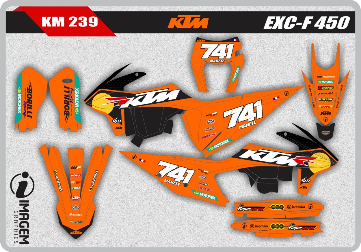 KM 239 KTM EXC-F 450