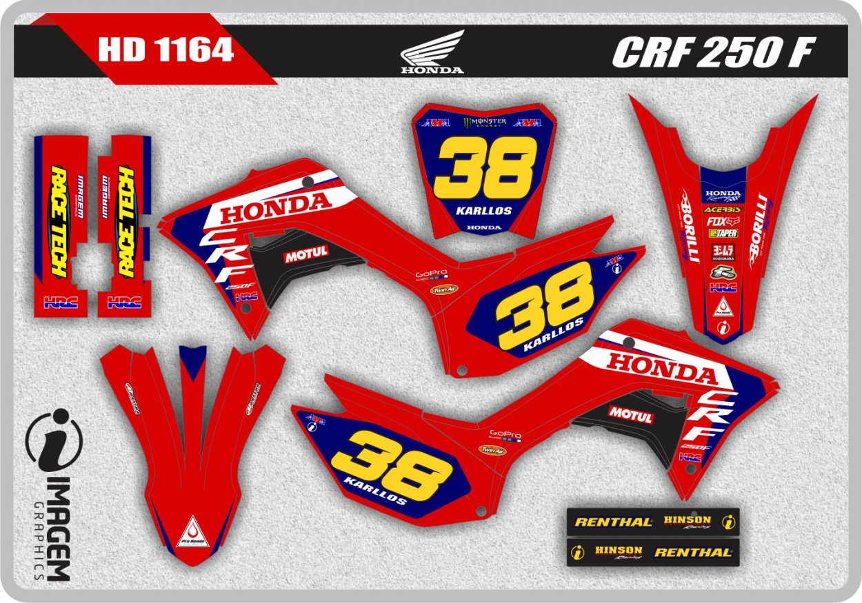 HD 1164 CRF 250 F