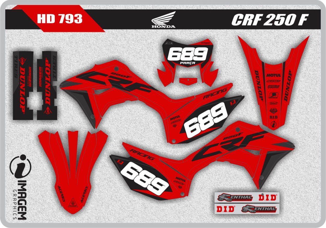 HD 793 CRF 250 F