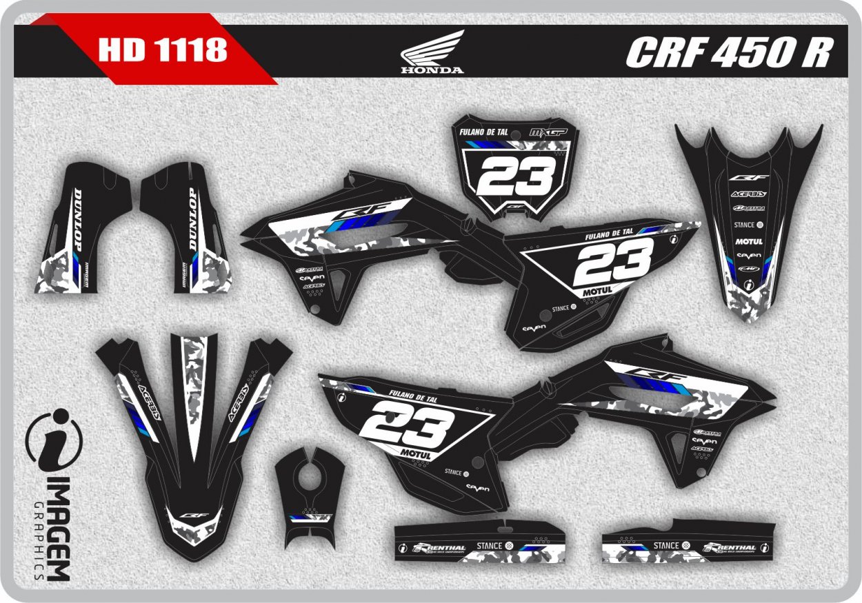 HD 118 CRF 450 R