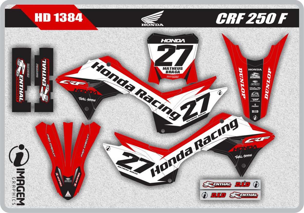 HD 1384 CRF 250 F