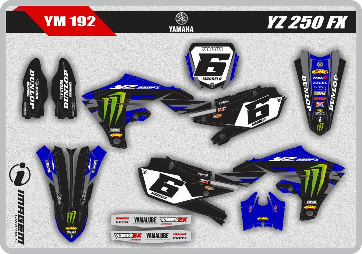 YM 192 YZ 250 FX