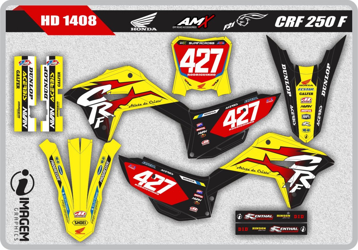 HD 1408 CRF 250 F