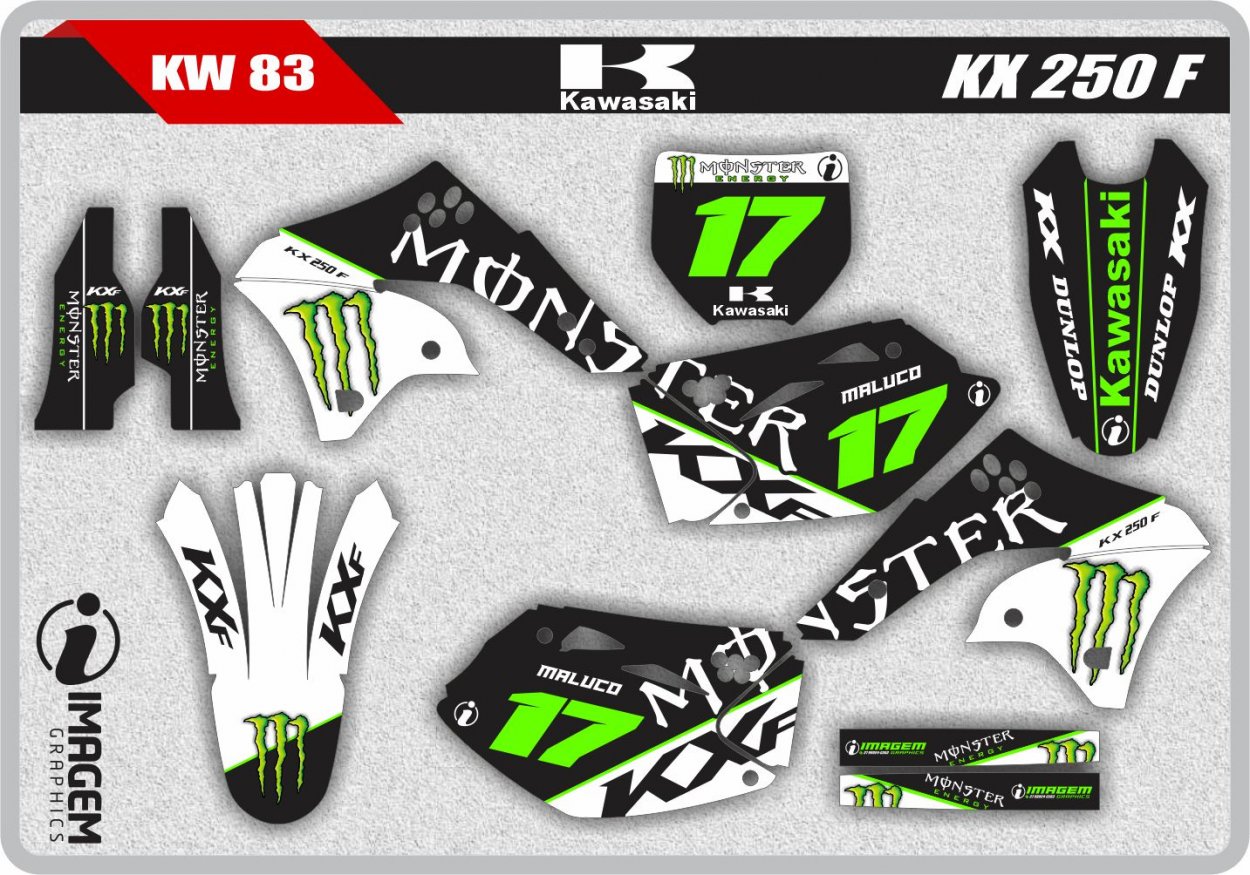 KW 83 KX 250 F