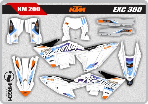 KM 200 KTM EXC 300