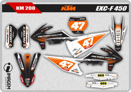 KM 208 KTM EXC-F 450