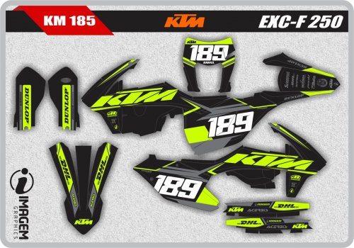 KM 185 KTM EXC-F 250