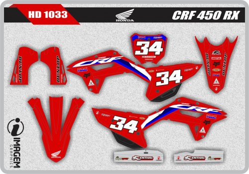 HD 1033 CRF 450 RX