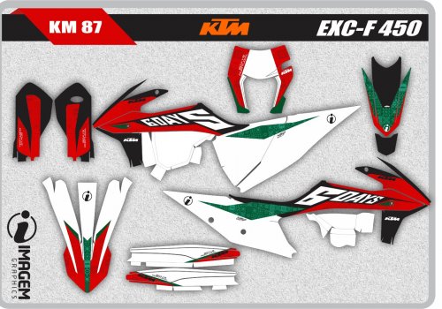 KM 87 KTM EXC-F 450 