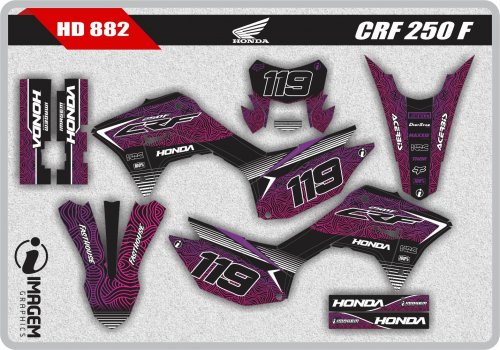 HD 882 CRF 250 F