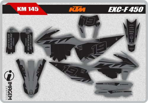 KM 145 KTM EXC-F 450