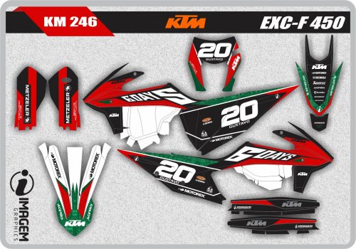 KM 246 KTM EXC-F 450