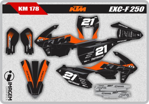 KM 178 KTM EXC-F 250