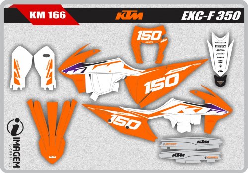 KM 166 KTM EXC-F 350