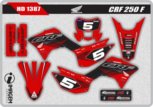 HD 1387 CRF 250 F