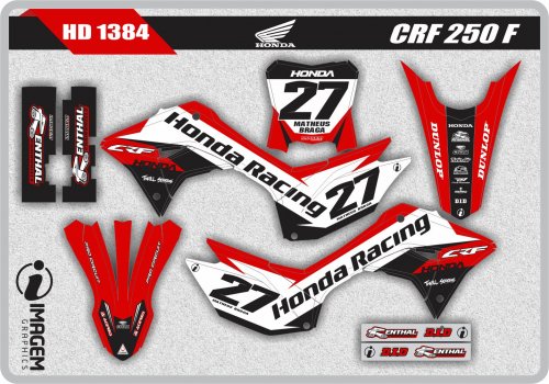 HD 1384 CRF 250 F